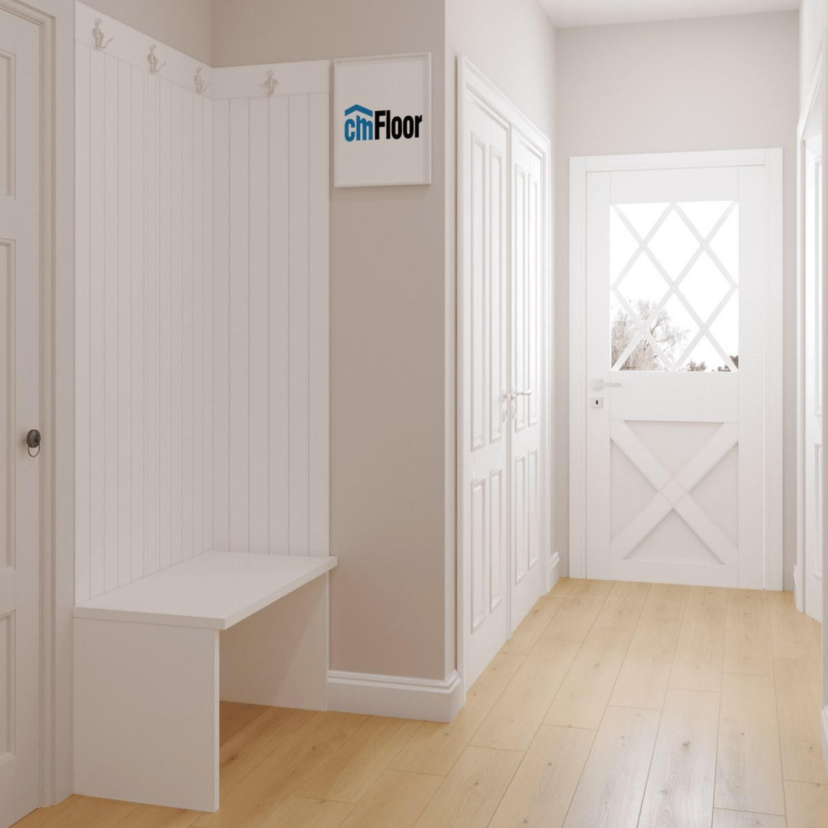 Виниловое напольное покрытие ScandiWood 09 Дуб Орегон (180*1220*5 мм) — купить в Нальчике