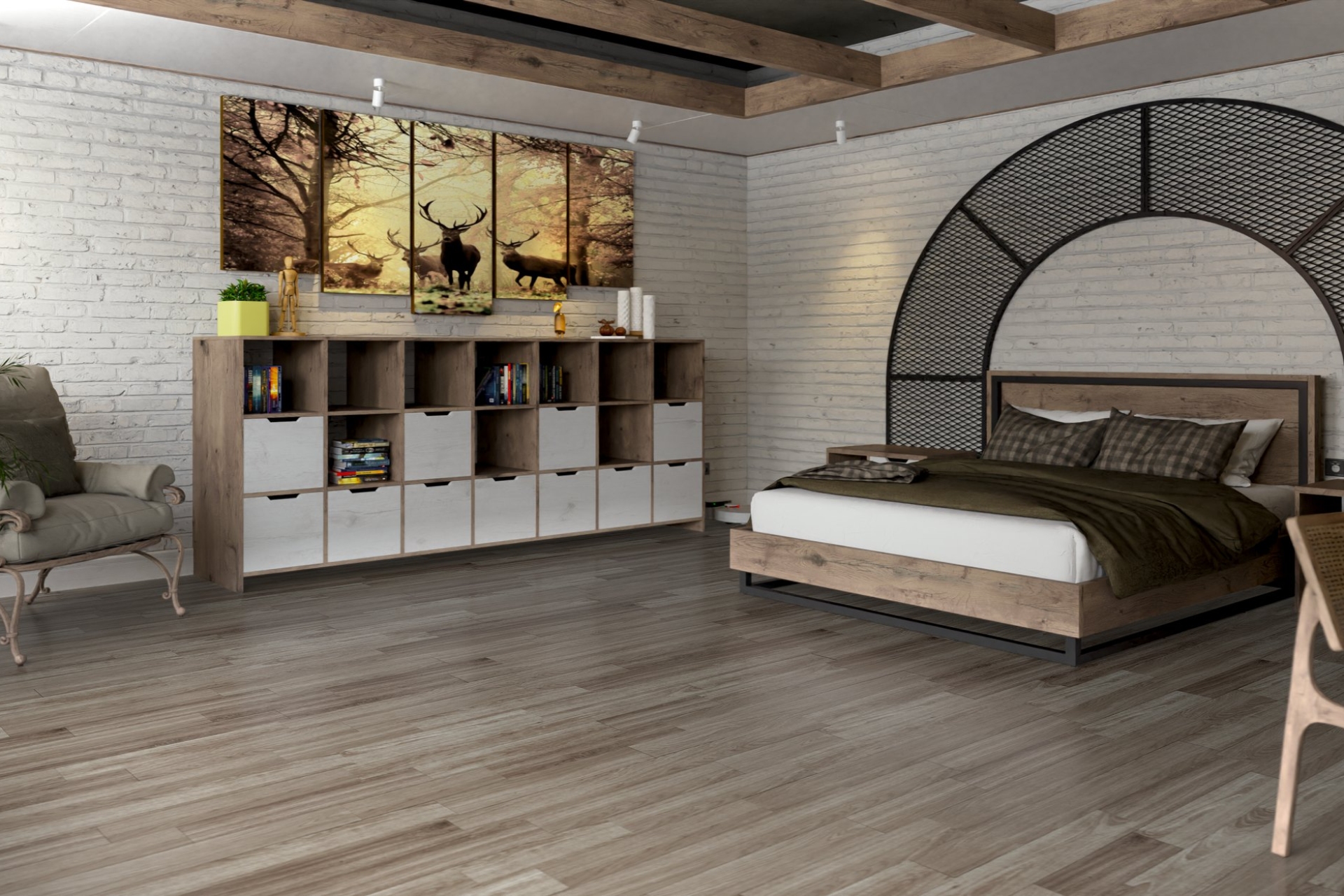 Инженерный паркет «Damy Floor» Скандинавский (укладка палуба) — купить в Нальчике