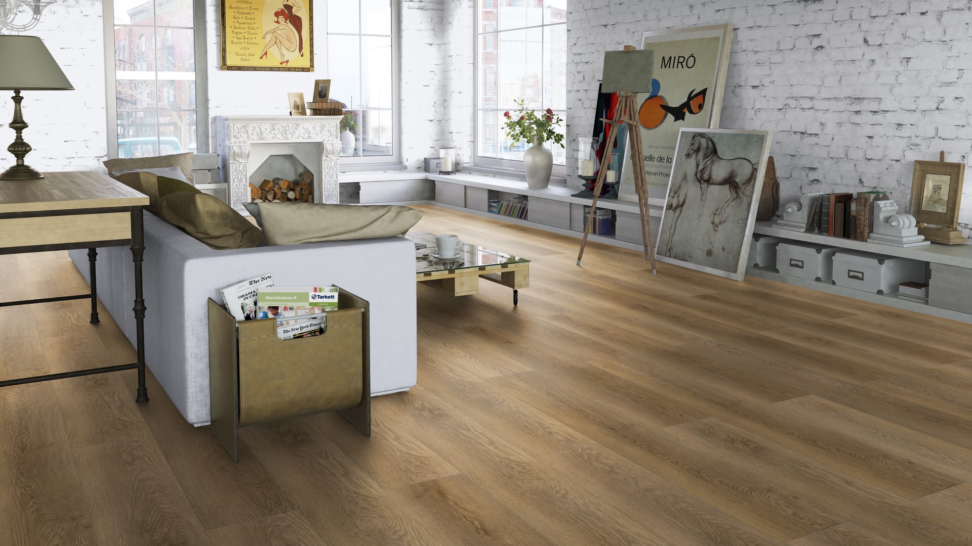 SPC ламинат "Tarkett" Deep House Stanley (1400*225*4,6 мм) — купить в Нальчике