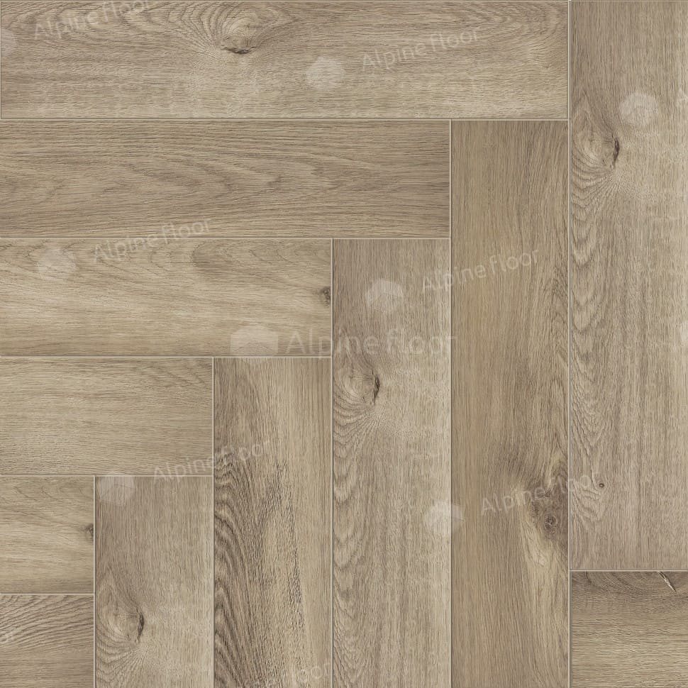 Виниловая плитка "Alpine Floor" Parquet LVT Дуб Натуральный Отбеленный (590*118*2,5 мм) — купить в Нальчике