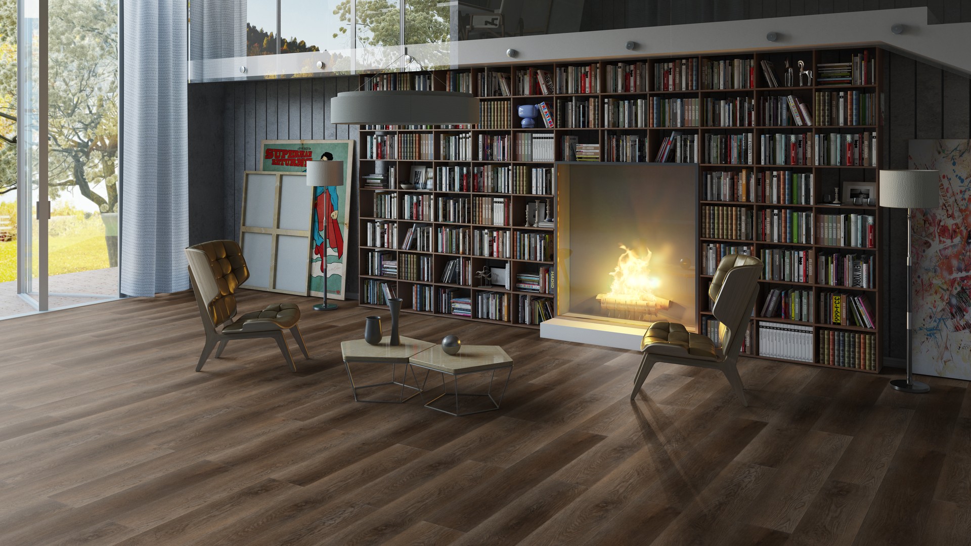 SPC ламинат "Tarkett" Deep House Rachel (1400*225*4,6 мм) — купить в Нальчике