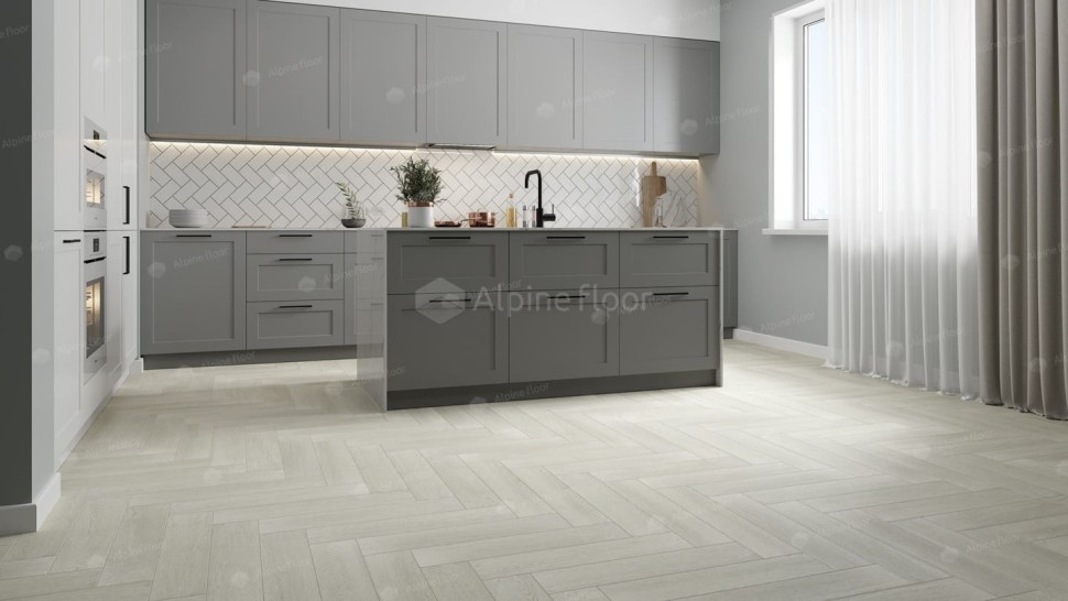 Виниловая плитка "Alpine Floor" Parquet LVT Зимний Лес (590*118*2,5 мм) — купить в Нальчике