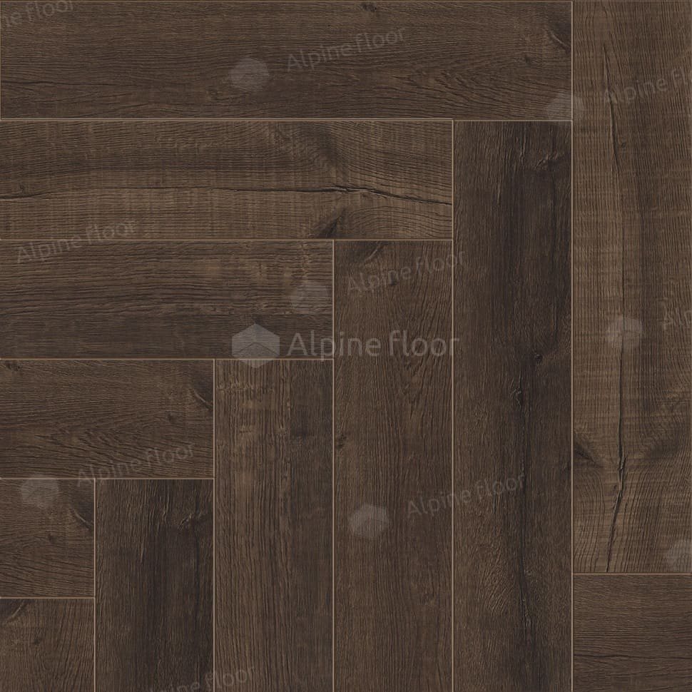 Виниловая плитка "Alpine Floor" Parquet LVT Дуб Альферац (590*118*2,5 мм) — купить в Нальчике