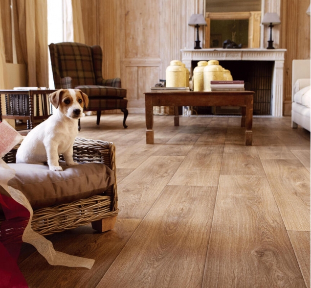 SPC ламинат "CronaFloor" Wood 4V Дуб Монтара (1200*180*4 мм) — купить в Нальчике