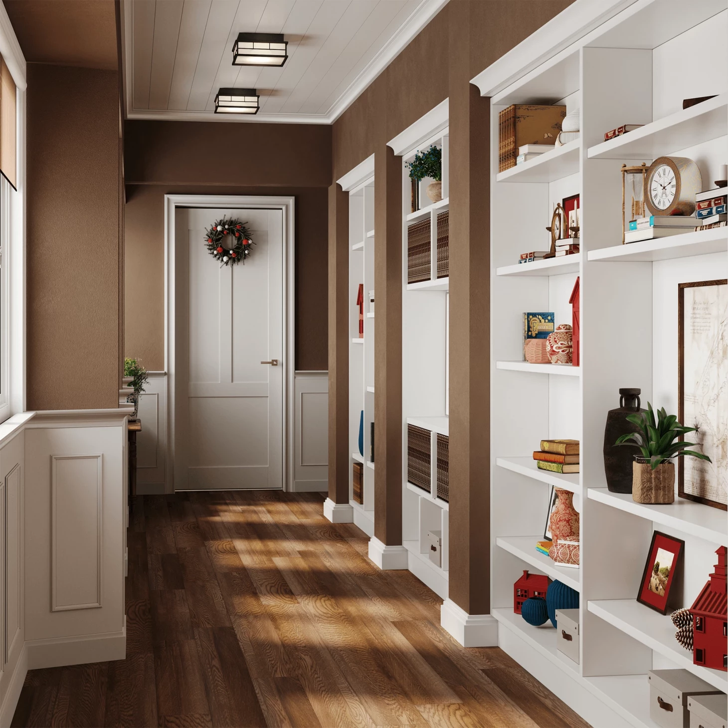 SPC плитка для пола Орех (1220*180*4 мм) — купить в Нальчике