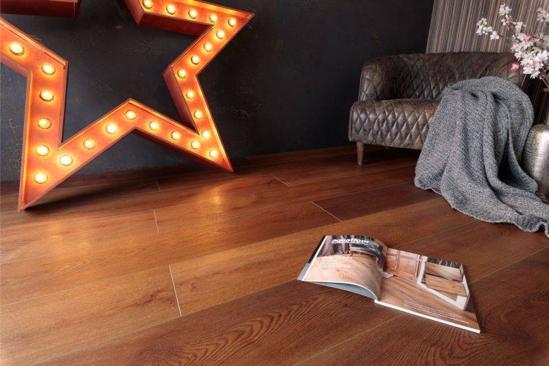 Замковая ПВХ плитка "Aquafloor" AF8026XXL (1800*228*8 мм) — купить в Нальчике