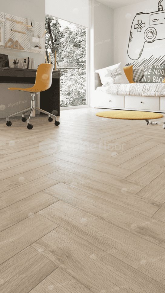 Виниловый ламинат "Alpine Floor" Parquet Light Дуб Медия (600*125*4 мм) — купить в Нальчике