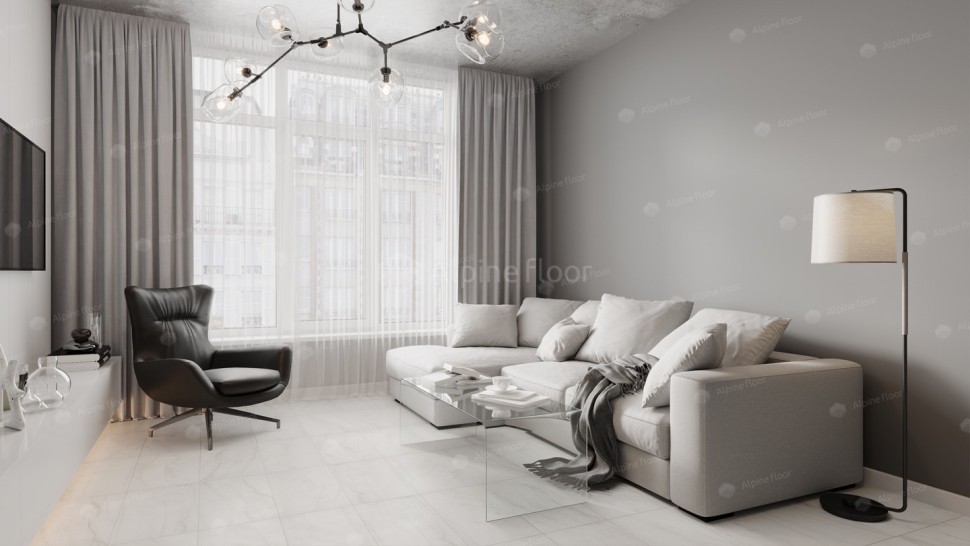 Виниловая плитка "Alpine Floor" Light Stone Брайс (608*303*2,5 мм) — купить в Нальчике