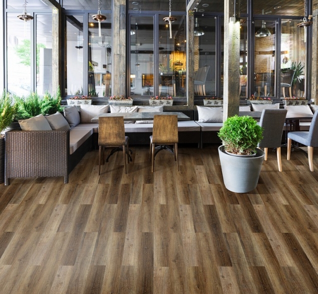 SPC ламинат "CronaFloor" Wood 4V Дуб Чак (1200*180*4 мм) — купить в Нальчике