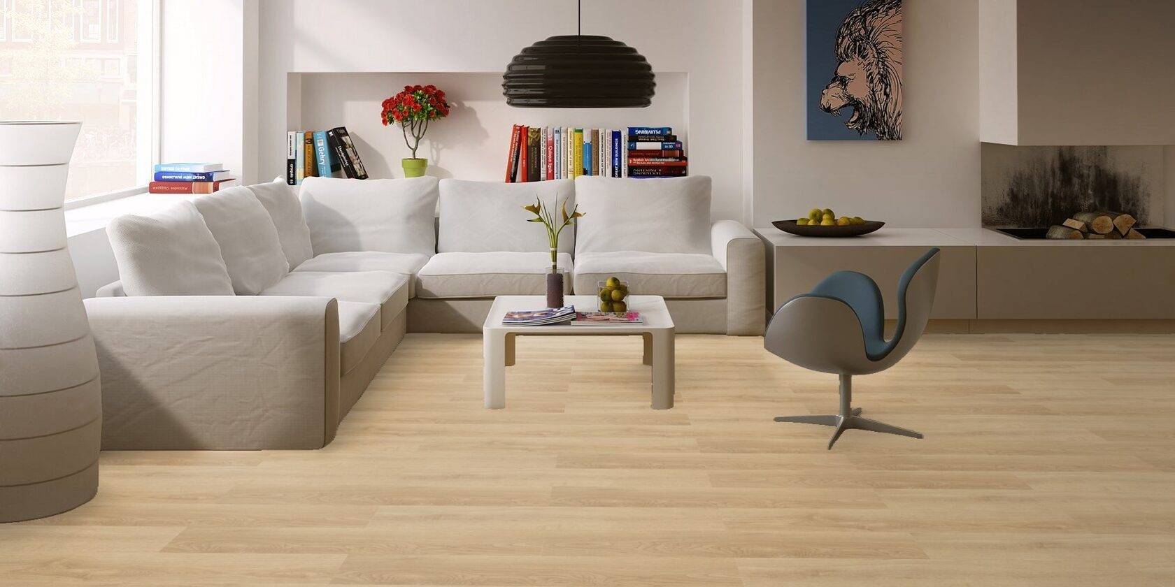 Клеевая плитка для коммерческих помещений "Bonkeel" Eruption (914,4*152,4*2,1мм) — купить в Нальчике