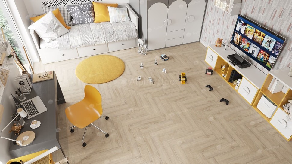 Виниловая плитка "Alpine Floor" Parquet LVT Дуб Медия (590*118*2,5 мм) — купить в Нальчике