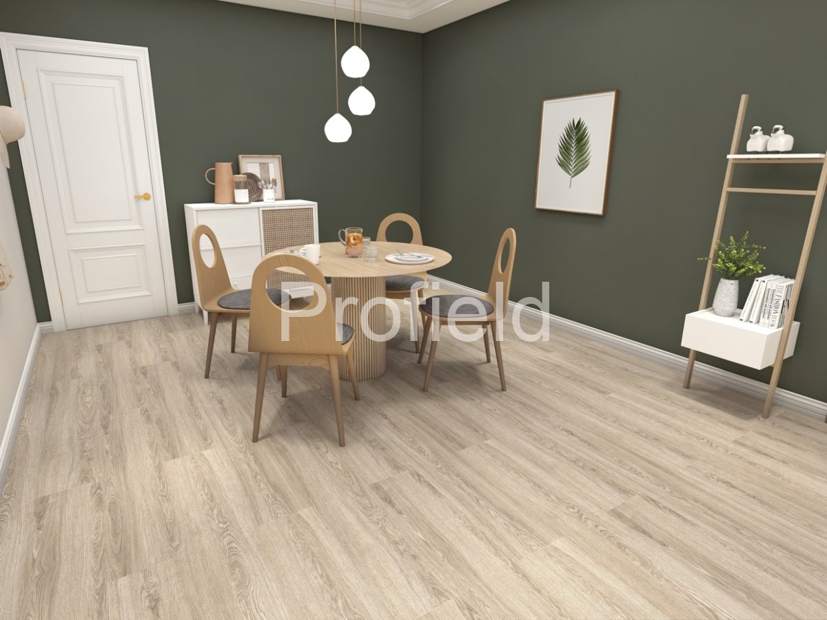HSPC ламинат "Profield" Дуб Светлый (1200*228*5,5 мм) — купить в Нальчике
