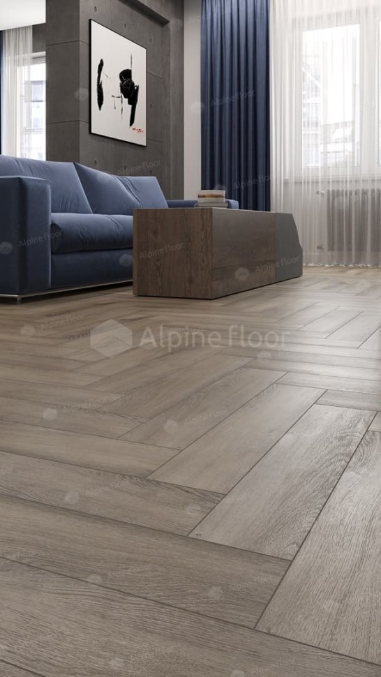 Виниловая плитка "Alpine Floor" Parquet LVT Дуб Исида (590*118*2,5 мм) — купить в Нальчике