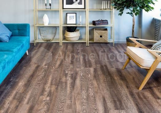 Кварцвиниловая плитка "Alpine Floor" Дуб Миндаль  (1219*184*2мм) — купить в Нальчике