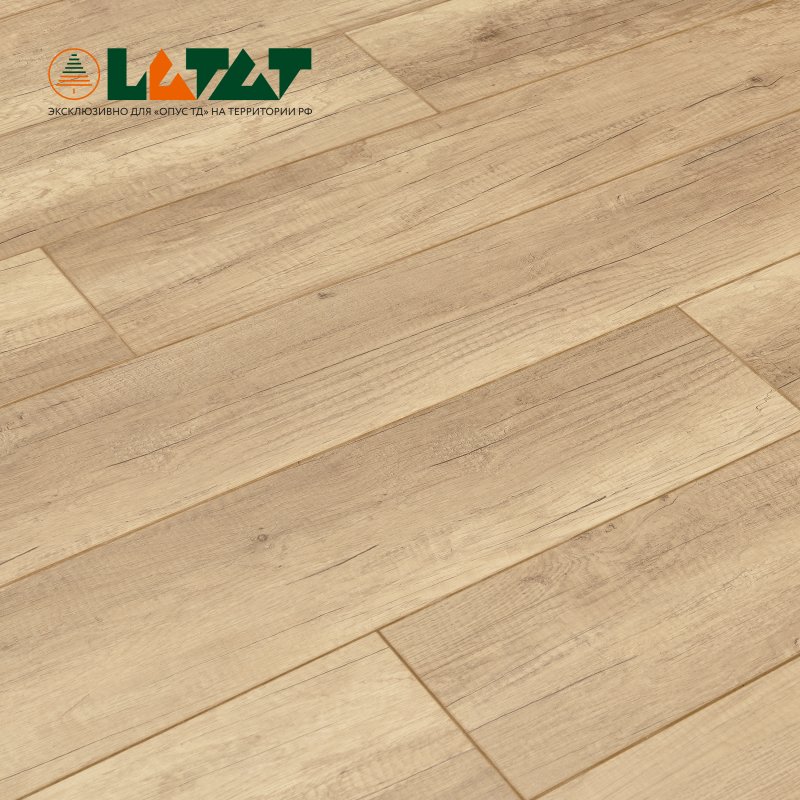 Ламинат  "Latat" Дуб Арабика (1382*193*8 мм) — купить в Нальчике