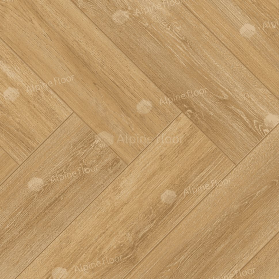 Ламинат "Alpine Floor" Herringbone 12 PRO Дуб Тулуза (606*101*12 мм) — купить в Нальчике