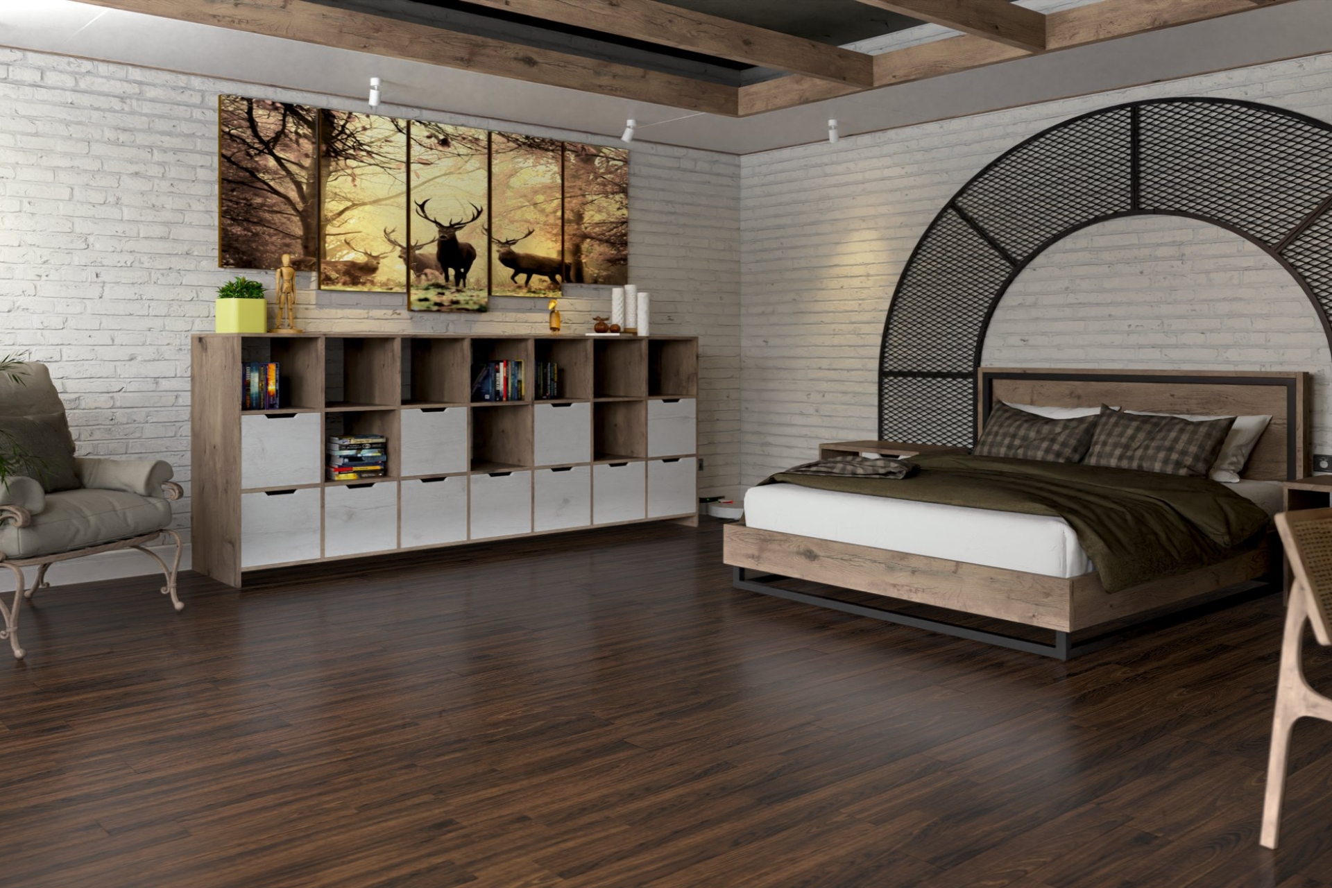 Инженерный паркет «Damy Floor» Каштановый — купить в Нальчике