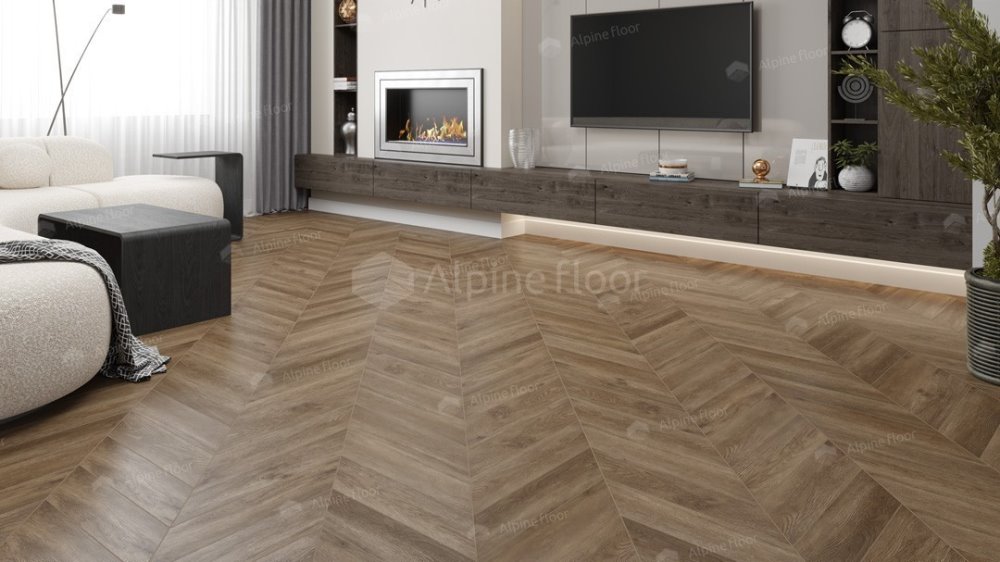 LVT плитка "Alpine Floor" Макадамия (555*127*2,5 мм) — купить в Нальчике