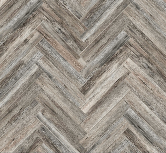 Виниловый ламинат SPC "Cronafloor" Herringbone Дуб Реймс (640*128*4,5 мм) — купить в Нальчике