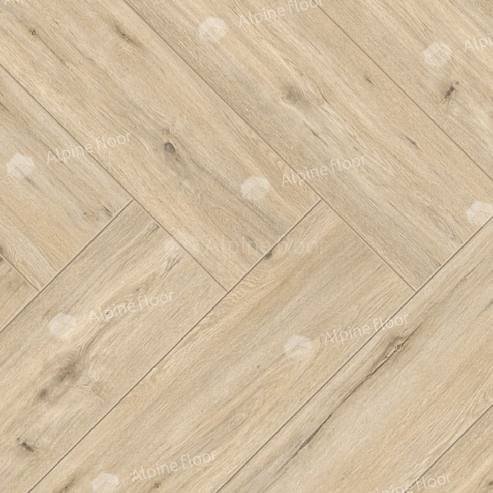Ламинат "Alpine Floor" Herringbone Дуб Лион (606*101*8 мм) — купить в Нальчике