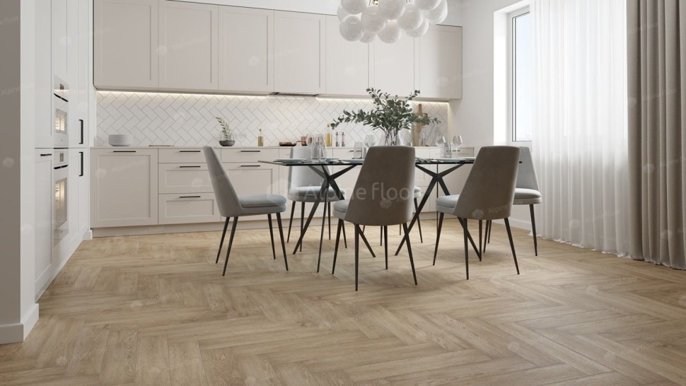 Виниловая плитка "Alpine Floor" Parquet LVT Дуб Ваниль Селект (590*118*2,5 мм) — купить в Нальчике