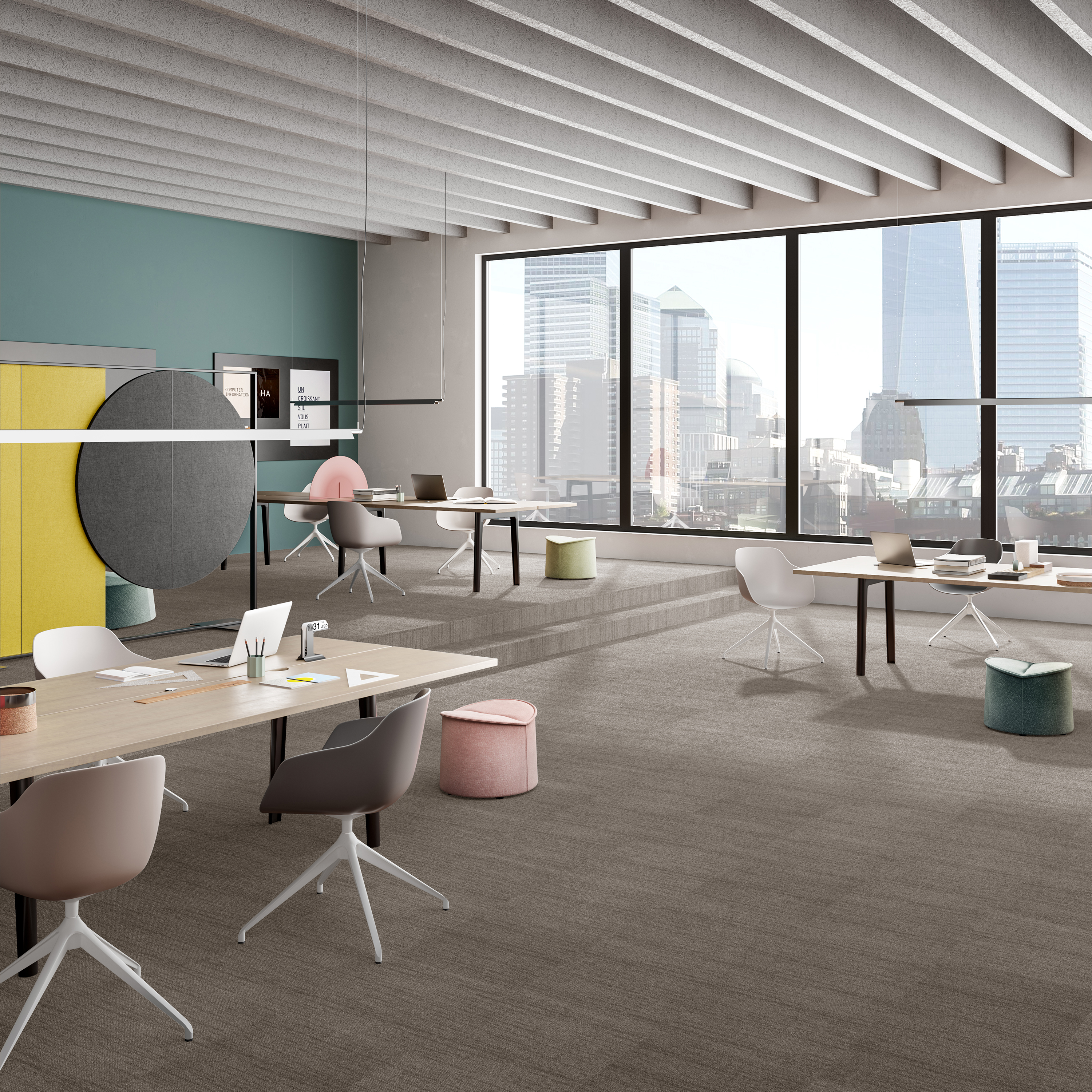 Ковровая плитка Marvel Tile 94 (500*500*6 мм) — купить в Нальчике