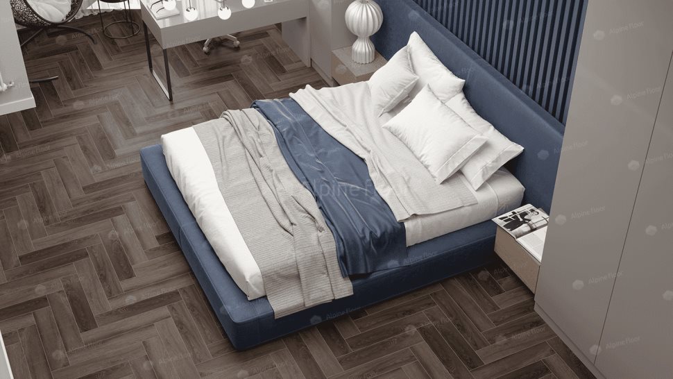 Виниловый ламинат "Alpine Floor" Parquet Light Дуб Фафнир (600*125*4 мм) — купить в Нальчике