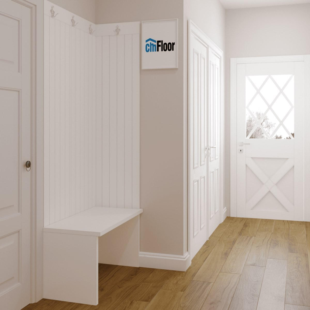 Виниловое напольное покрытие ScandiWood 04 Орех Американский (180*1220*5 мм) — купить в Нальчике