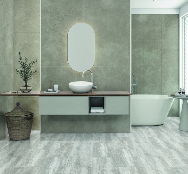 SPC ламинат "CronaFloor" Stone 4V Дублин (600*300*4 мм) — купить в Нальчике