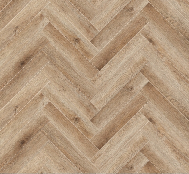 Виниловый ламинат SPC "Cronafloor" Herringbone Дуб Монпелье (640*128*4,5 мм) — купить в Нальчике