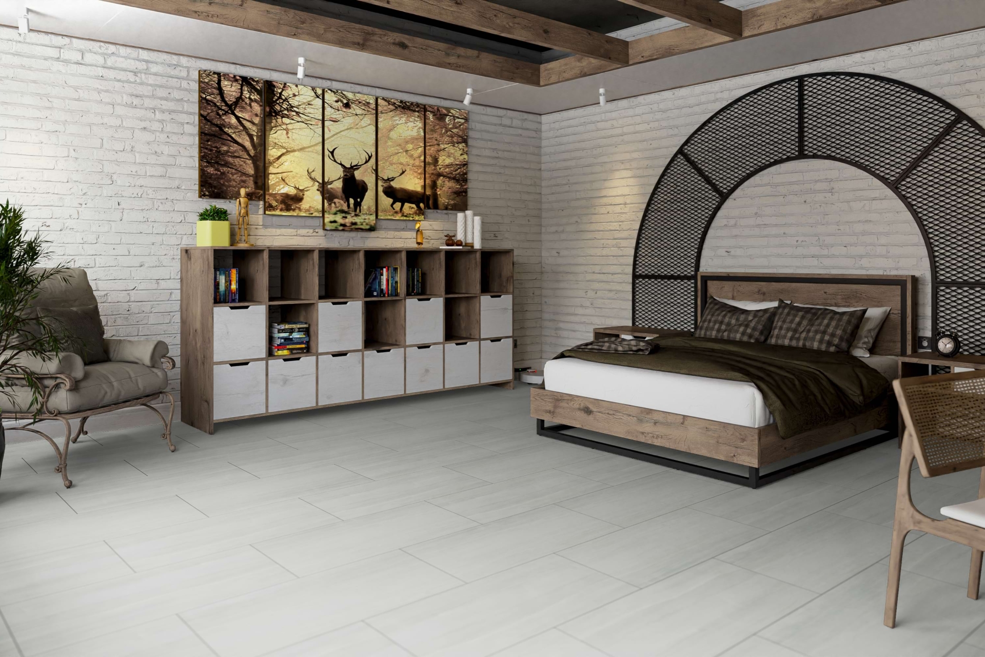 Усовершенствованная кварц-виниловая плитка «Damy Floor» Кайлас (912,4*455,2*2,5 мм) — купить в Нальчике