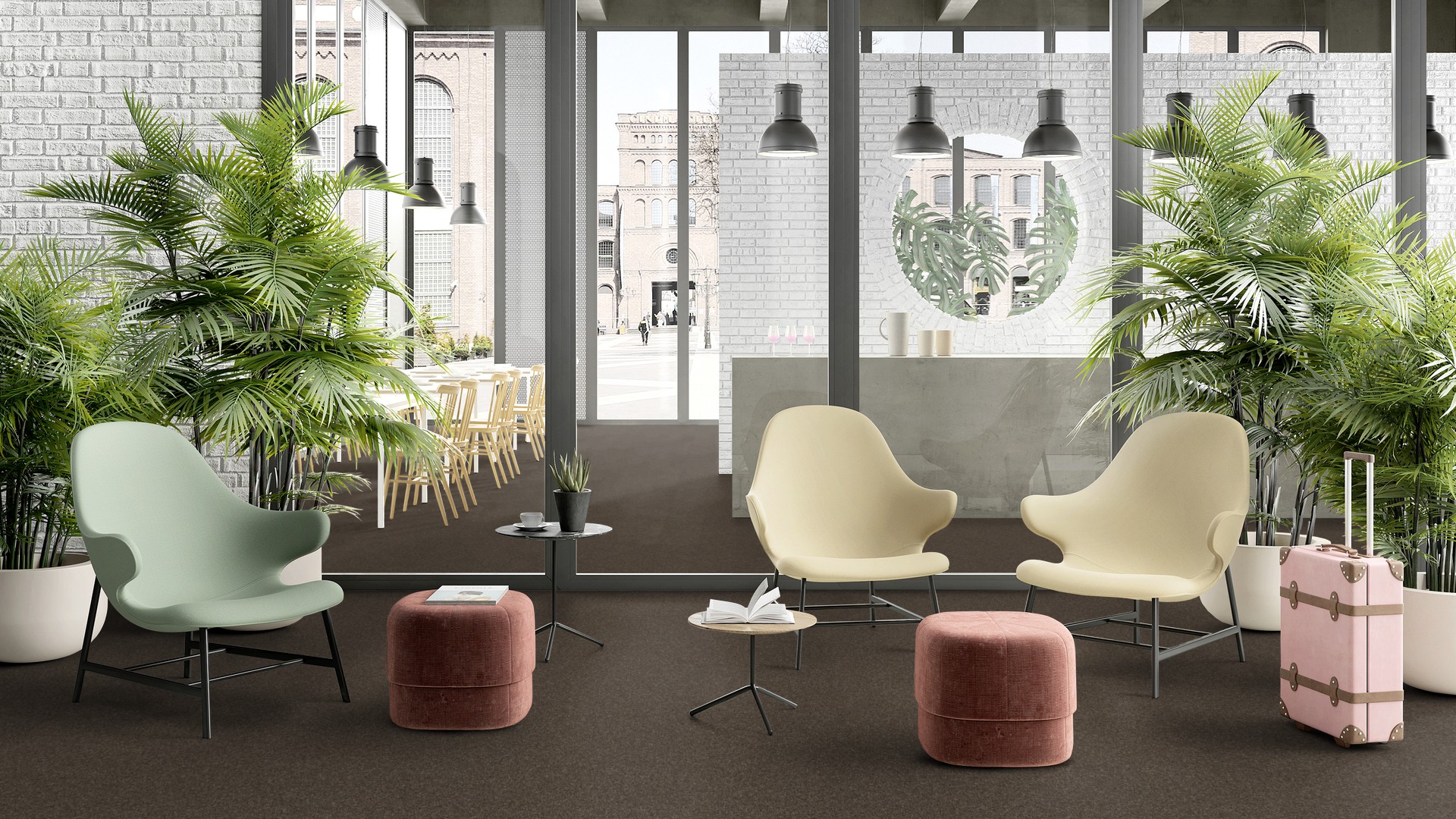 Ковровая плитка Medusa Tile 43 (500*500*5 мм) — купить в Нальчике