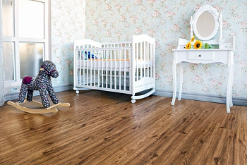 Замковая ПВХ плитка &quot;Alpine Floor&quot; Дуб классический  (1220*183*4мм) — фото и характеристики